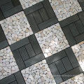 Hot Sell Garden Decoration WPC DIY Decking Tiles 300*300mm Outdoor Interlocking Plastic Wood Flooring Tiles